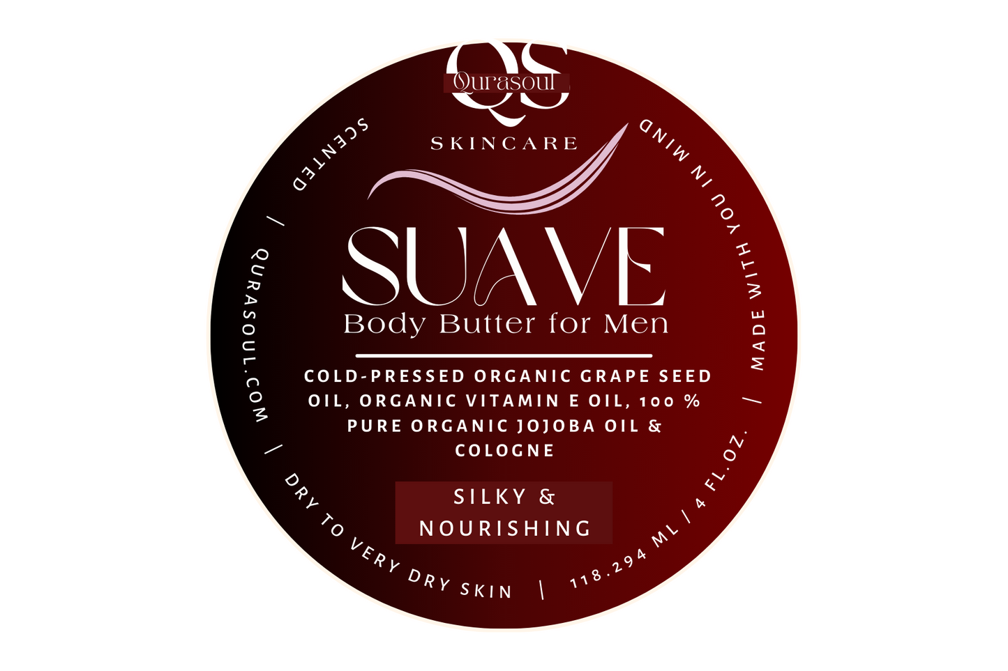 MEN Suave Body Butter